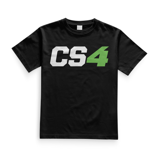 Black CS4 Tee